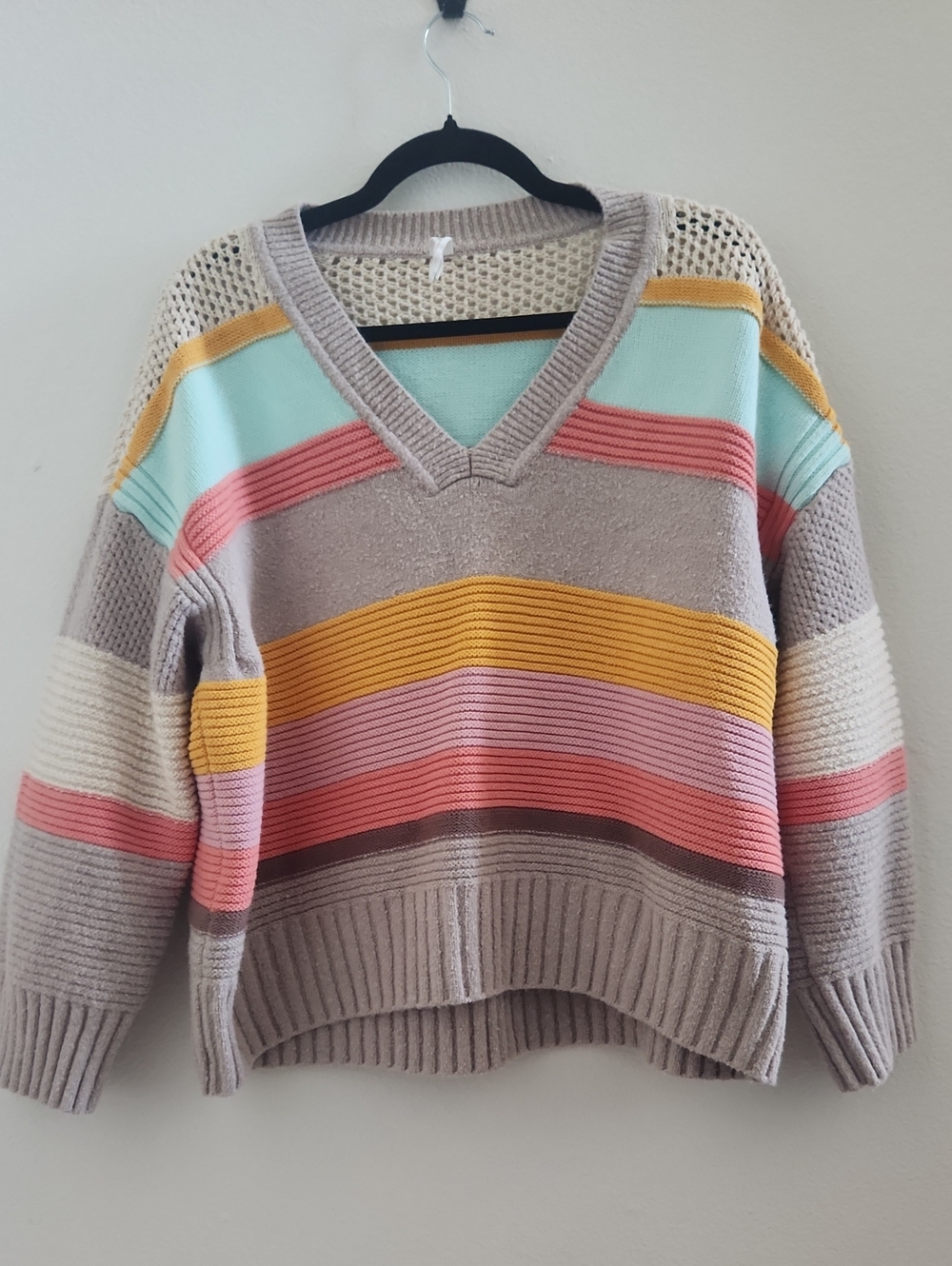 Daily Practice Relaxed Multicolor Sweater